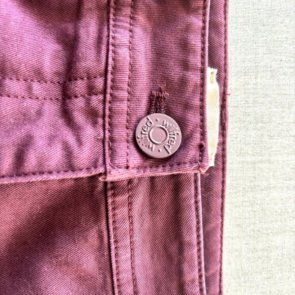 Aritzia Dark Purple Denim Skirt, Size 4 - Picture 2 of 7